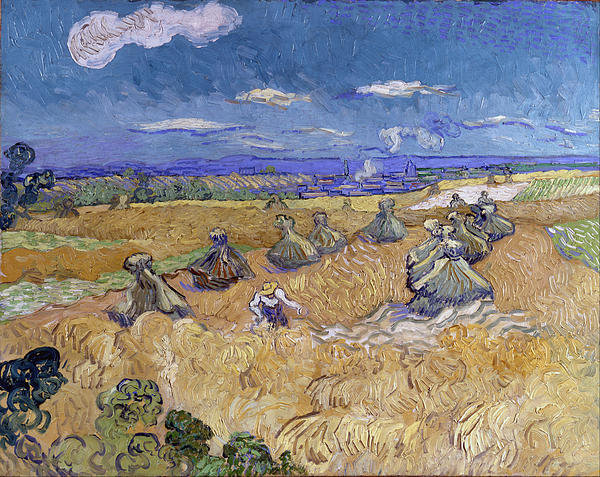 wheat-stacks-with-reaper-vincent-van-gogh