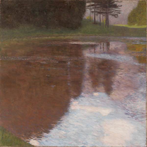 tranquil-pond-gustav-klimt