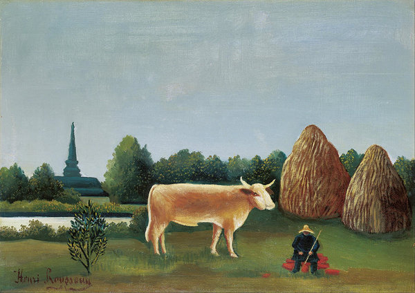 Henri Rousseau Scene In Bagneux