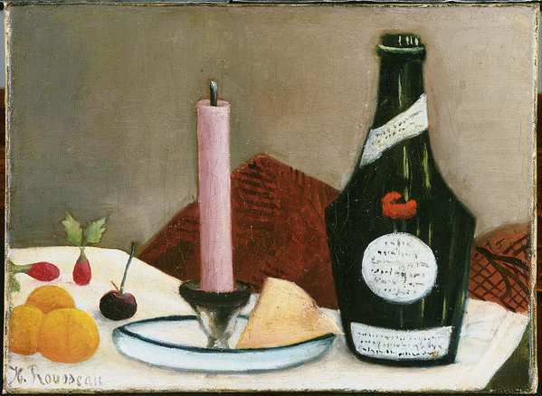 Henri Rousseau The Pink Candle