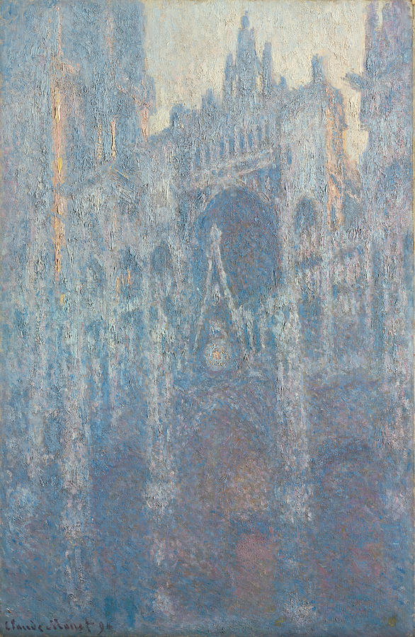 Claude Monet The Portal Of Rouen Cathedral In Morning Light