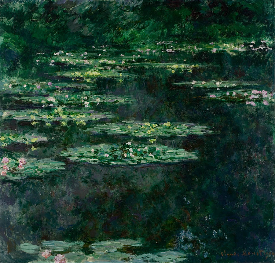 Claude Monet Waterlily Pond