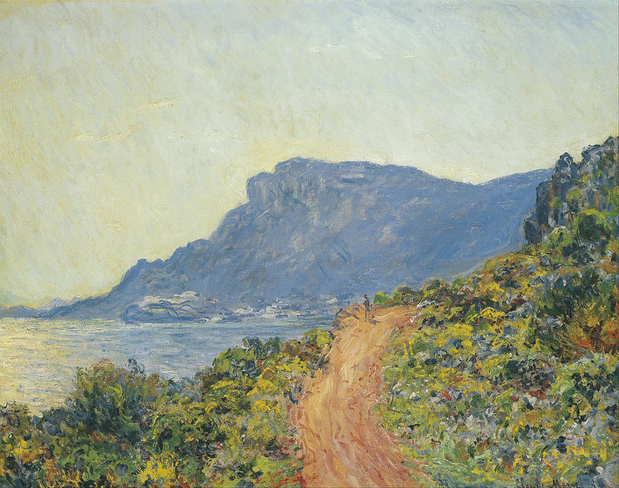 Claude Monet La Corniche Near Monaco