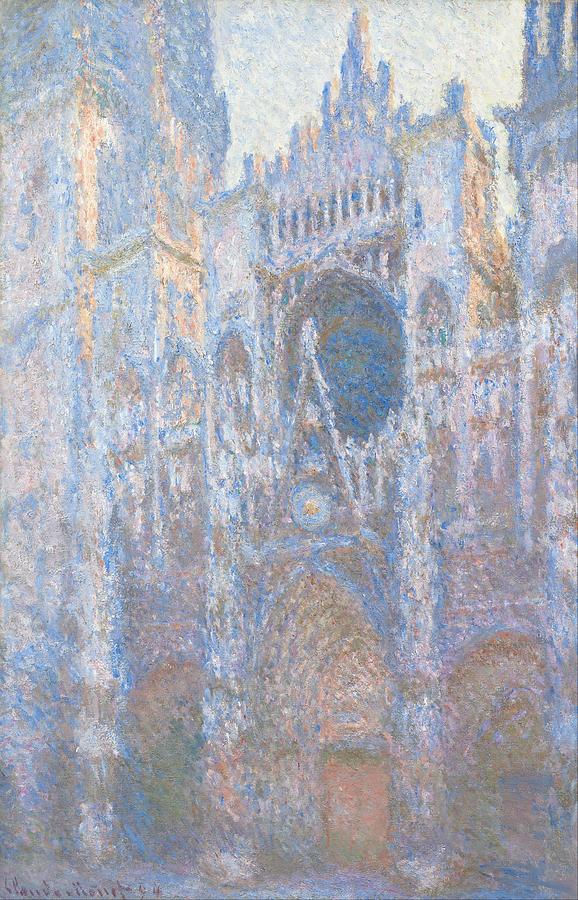 Claude Monet Rouen Cathedral West Facade