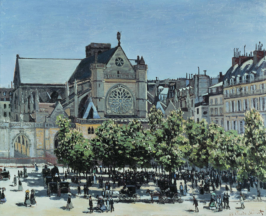 Claude Monet St. Germain l'Auxerrois