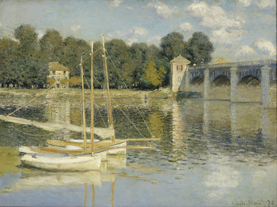 Claude Monet The Argenteuil Bridge