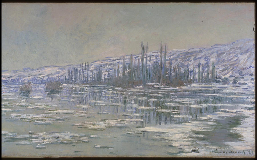 Claude Monet The Break-Up Of The Ice