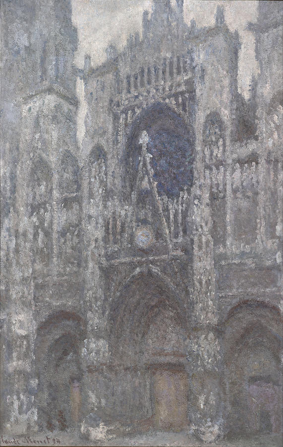 Claude Monet The Cathedral In Rouen