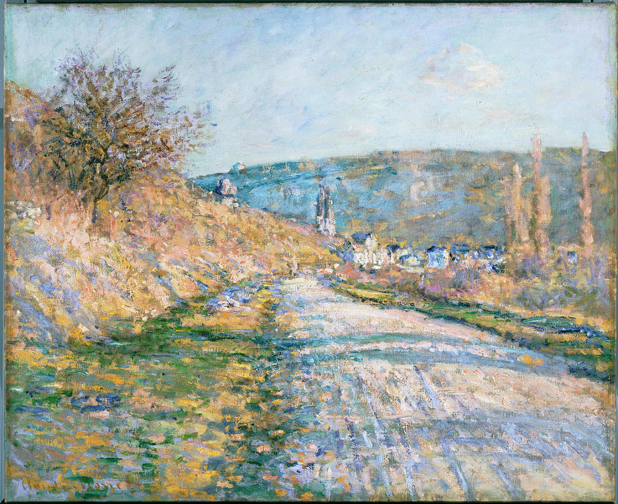 Claude Monet The Road To Vetheuil