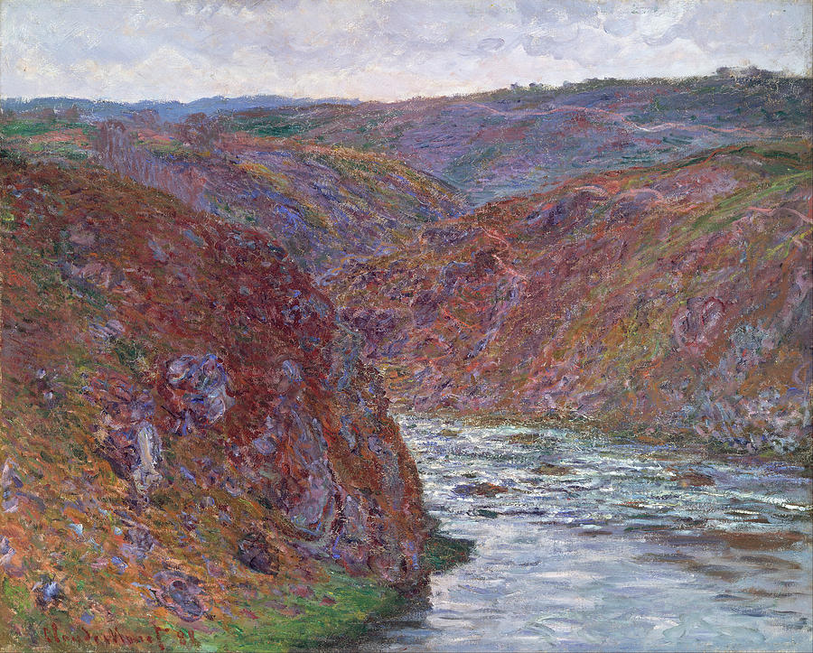 Claude Monet Valley Of The Creuse