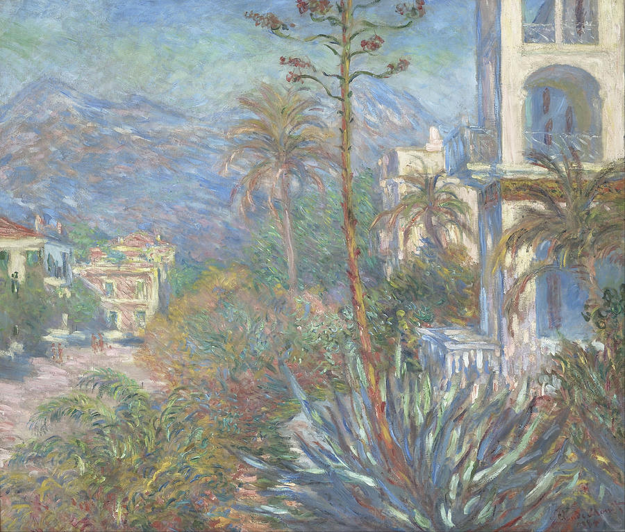 Claude Monet Villas At Bordighera